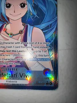 One Piece - Nefeltari Vivi EB03-001 (L) Alt Art Heroines Edition English NM/M - Image 4