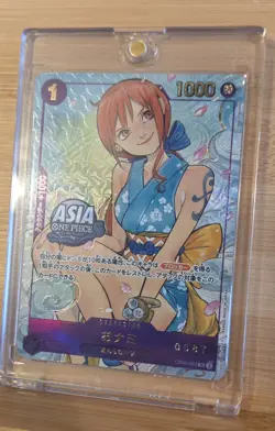 One Piece CCG O-Nami [Treasure Chest Serial] OP05-062 - Low Serial Number - Image 4
