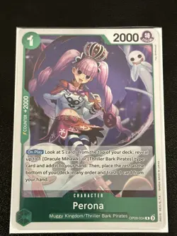 Perona One Piece Emperors In The New World OP09-034R NM or better - Image 1