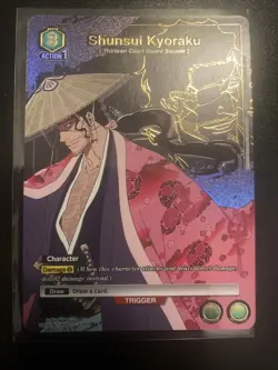 Union Arena BLEACH Shunsui Kyoraku 1 Star Alt Art English UE01BT/BLC-1-074 NM - Image 1