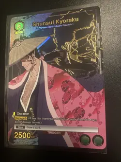Union Arena BLEACH Shunsui Kyoraku 1 Star Alt Art English UE01BT/BLC-1-074 NM - Image 3
