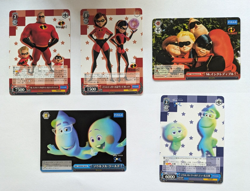 (5) 2022 Weiss Schwarz PIXAR Disney Japanese Incredibles Soul PXR/S94 C CC U - Image 1