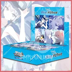WEISS SCHWARZ TCG Blue Archive Booster Box 12 Packs English - Image 1