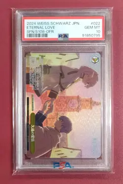 PSA10 Weiss Schwarz Frieren Eternal Love OFR SFNS108-022OFR - Image 1