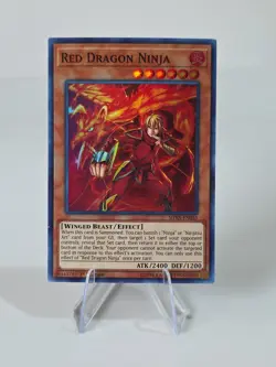 Red Dragon Ninja SHVA-EN025 Super Rare 1st Edition Near Mint Yugioh! Card - Image 1