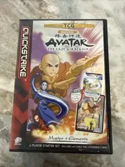 Avatar The Last Airbender Master Of Elements Quickstrike Trading Card Game - NEW - Image 1