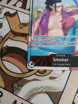 OP10-001 Smoker Leader Alt Art One Piece TCG English Card - Image 2
