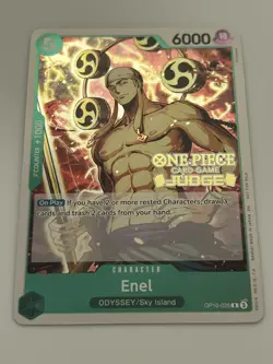 Enel (Judge Pack Vol. 6) OP10-025 One Piece Promotion Cards Foil - Image 1