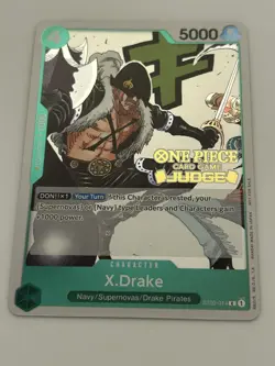 X.Drake (Judge Pack Vol. 2) ST02-014 One Piece Promotion Card Foil - Image 1