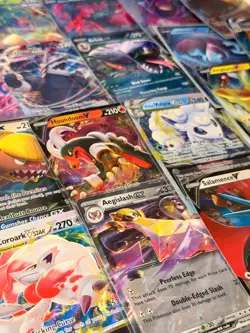 Pokemon Card Lot 100 Official TCG Cards 1 Ultra Rare Included - EX V GX + HOLOS - Image 3
