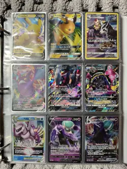 Pokemon Card Collection Binder Mega Charizard, Lucario, Shinys, GX, Rainbow NM!! - Image 3