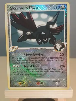 Skarmory FB 83/147 Supreme Victors Crosshatch Pokemon League Promo Card - Image 1