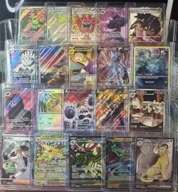 Pokemon TCG Card Lot Of 20 Illustrations Rares, Full Arts, Baby Shiny and More - Image 1