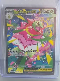 Mega Meganium EX 272/217 Ascended Heroes Holo 2026 Pokemon Card - Image 1