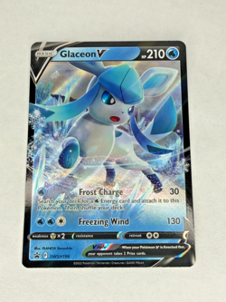 Pokemon TCG NM Glaceon V SWSH196 SWSH: Sword & Shield Promo Cards Holo 2022 - Image 1