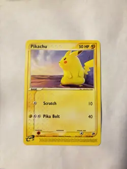 Pikachu 72/100 - Sandstorm Non Holo - Pokemon Card TCG Regular Common Card - NM - Image 1