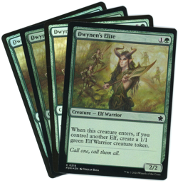 x4 Dwynen's Elite (Foil) - Foundations - Magic the Gathering (MTG) - Image 1