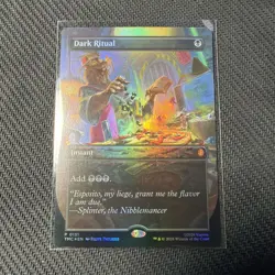 Dark Ritual (Borderless) Commander: Teenage Mutant Ninja Turtles Foil - Image 1