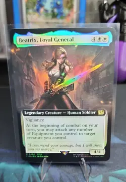 Beatrix, Loyal General (Extended Art) Final Fantasy Foil - Image 1