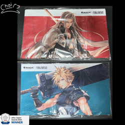 MTG Final Fantasy Sephiroth Cloud Playmat Set Japan Tournament Prize Japanese - Image 1
