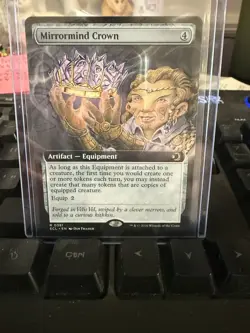 Mirrormind Crown (Extended Art) R Lorwyn Eclipsed 381 NM - Image 1
