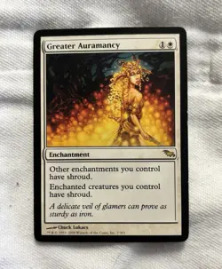 Wizards of the Coast Greater Auramancy Enchantment Shadowmoor Regular White Rare - Image 1