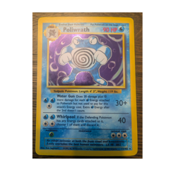 Pokemon Poliwrath Holo Rare Base Set 13/102 1999 English TCG - Image 1