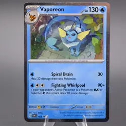 Vaporeon - (Cosmos Holo) 168 Promo SV: Scarlet & Violet Promo Cards Pokemon TC - Image 1
