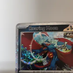 Pokemon Roaring Moon 011/015 McDonald's 2024 Promo Holo Basic 140 HP TCG - Image 4