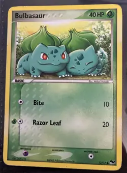 2005 Pokemon POP Series 2 Bulbasaur #12/17 - Image 1