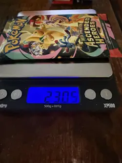 2026 Pokemon Ascended Heroes Booster Pack 23.05 G (Ex Heavy) (Poss God Pack!!) - Image 1