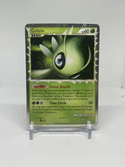Celebi Prime Holo Rare Card 92/102 Triumphant Ultra Pokemon Card TCG - NM+ - Image 1
