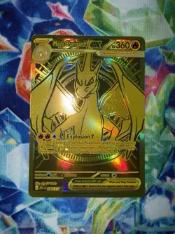 Mega Charizard Y EX 294/217 Gold Hyper Rare, Ascended Heroes, Pokemon TCG (NM) - Image 1