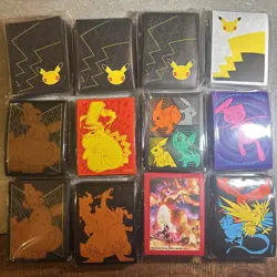 Pokemon Evolving Skies Sleeves Mew Pokemon Center Celebration Pikachu Sealed - Image 1