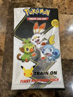 Pokemon TCG First Partner Pack - Galar 3 Jumbo Cards + 2 Booster Packs 820650809613 - Image 1