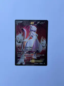 Pokemon Mewtwo EX 158/162 Ultra Rare Full Art Breakthrough XY - Image 1