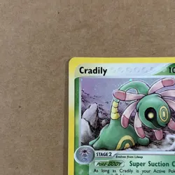 Cradily 3/100 Holo Rare Pokemon TCG Sandstorm 2003 - Image 2
