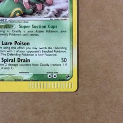 Cradily 3/100 Holo Rare Pokemon TCG Sandstorm 2003 - Image 4