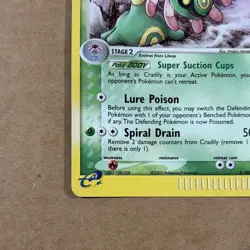 Cradily 3/100 Holo Rare Pokemon TCG Sandstorm 2003 - Image 5