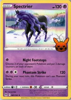 Pokemon TCG Spectrier Trick or Trade - Image 1