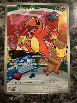 Pokemon TCG Charmander 38 First Partner Collection Black Star Promo - Image 2