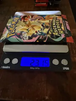 2026 Pokemon Ascended Heroes Booster Pack 23.15G (Ex Heavy) (Poss God Pack!!) - Image 1