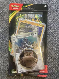 Pokemon TCG - Perfect Order - Onix Steelix Promo - Blister Pack - New/Sealed - Image 1