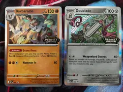 Pokemon Barbaracle & Doublade Perfect Order Stamp Promo - Image 1
