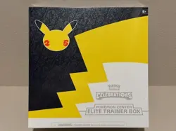 Pokemon Center Celebrations Elite Trainer Box ETB TCG 25th Anniversary Sealed - Image 1