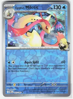 POKEMON CYNTHIA'S MILOTIC 053 DESTINED RIVALS NM - Image 1