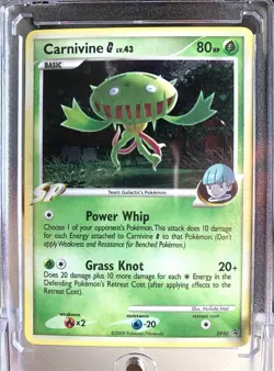 Pokemon Carnivine DP42 Diamond and Pearl Promo SP Holo — English - Image 1