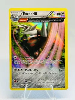 Excadrill 2015 Pokemon TCG #97/160 Primal Clash Full Art Rare Holo - Image 1
