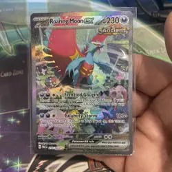 Roaring Moon EX 251/182SV04: Paradox Rift Holo Pokemon NM TCG SIR - Image 2