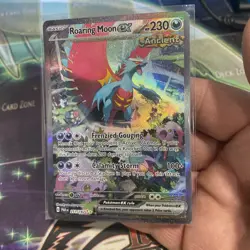 Roaring Moon EX 251/182SV04: Paradox Rift Holo Pokemon NM TCG SIR - Image 3